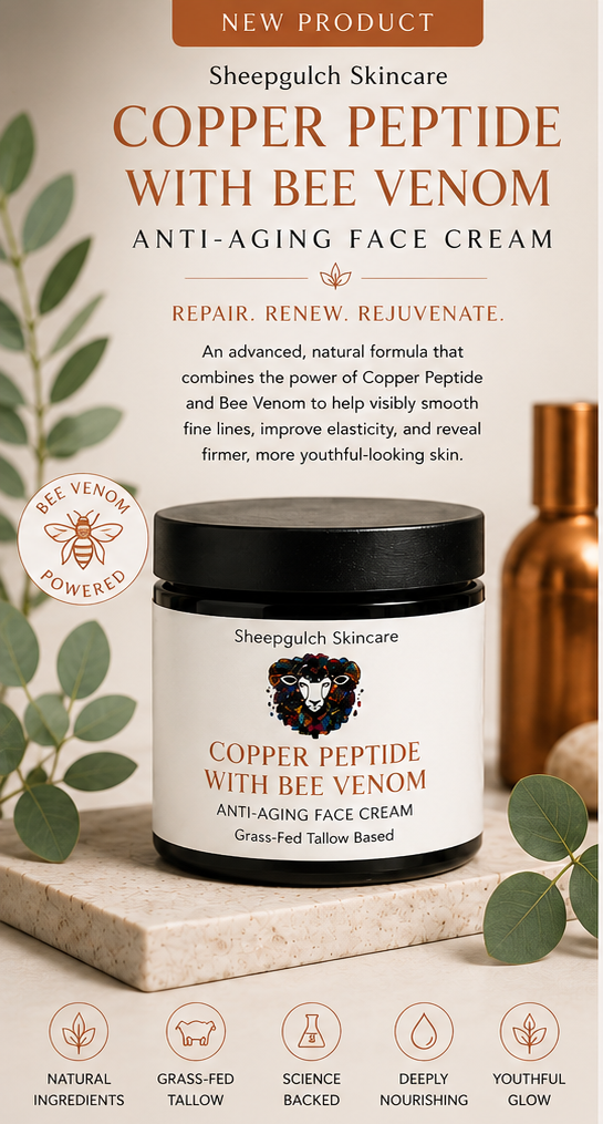 Copper Peptide with Bee Venom Face Cream