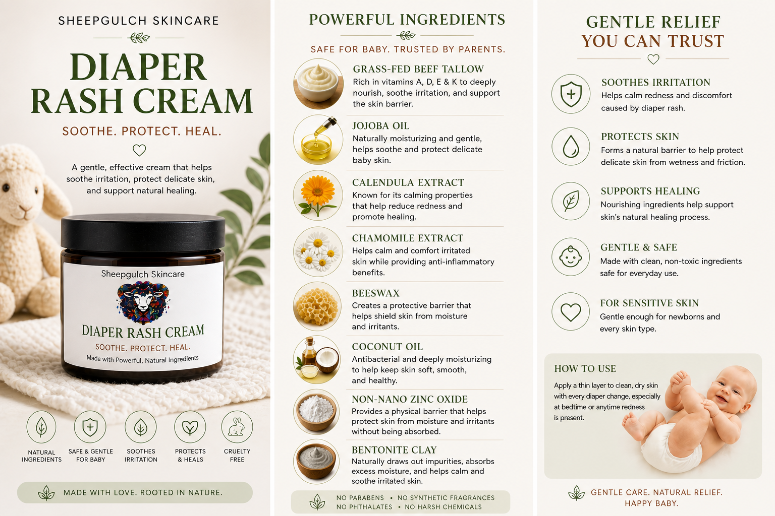 Diaper Rash Cream